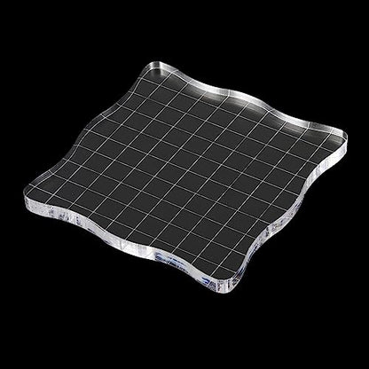 4" x 4" Acrylic Stamp Block