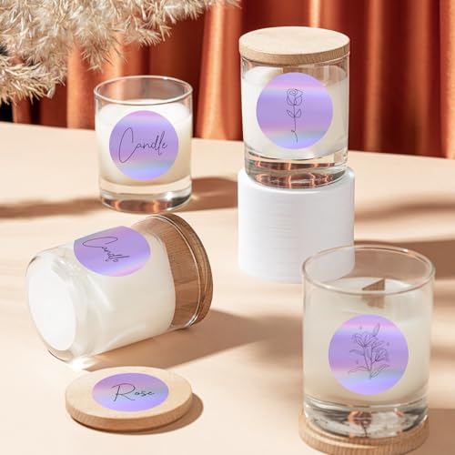 1.5" Holographic Direct Thermal Label Stickers