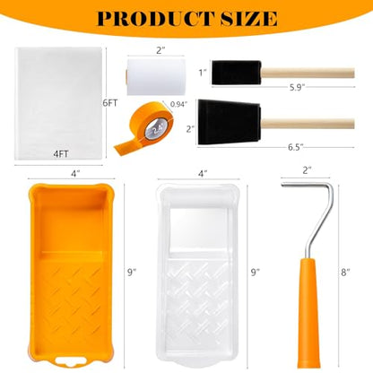 Mini Foam Paint Roller Kit