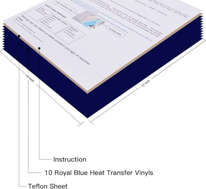 Royal Blue Heat Transfer Vinyl