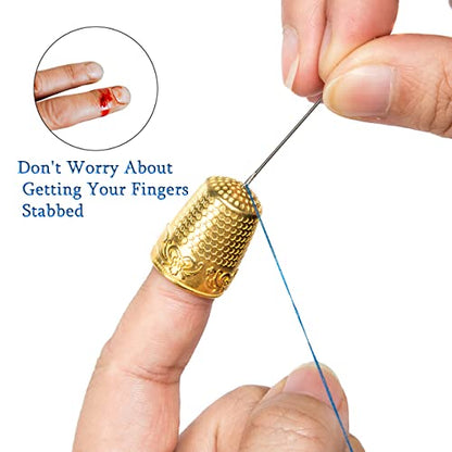 4Pcs Sewing Thimbles