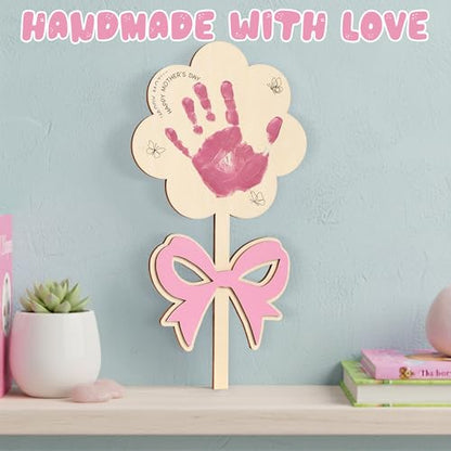 DIY Mothers Day Crafts for Kids Handprint Art