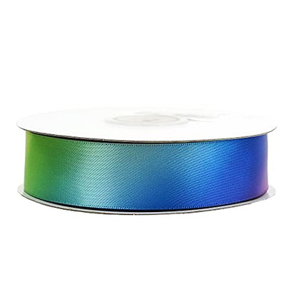 Rainbow Ribbon Satin Ribbon 1 inch Rainbow Satin Ribbons Colored Ribbons for Crafts Gift Wrapping Pride Birthday Party Decoration DIY Hair Bows (75 Foot)