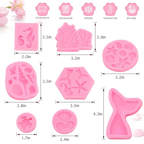 Mermaid Theme Cake Mold