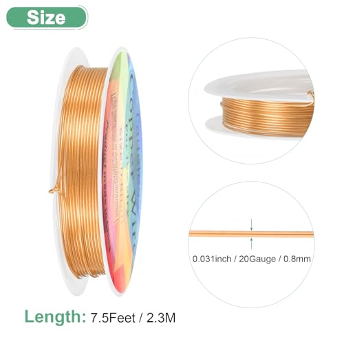 0.8 mm 20 Gauge Copper Wire for Jewelry Making