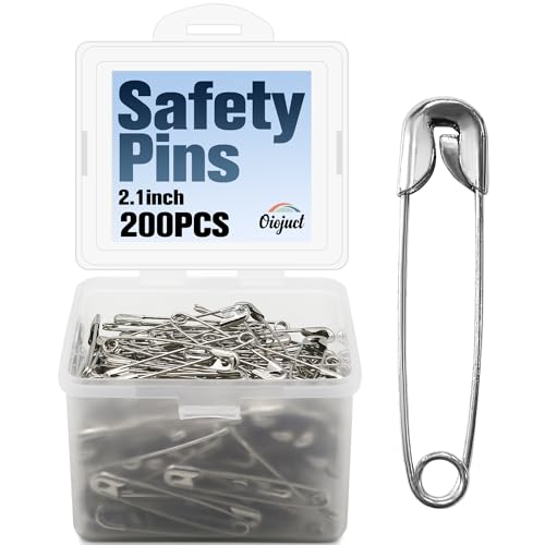 200 PCS Large Safety Pins
