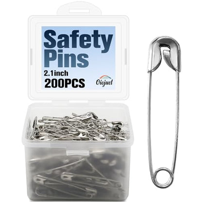 200 PCS Large Safety Pins