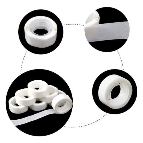 800 Pcs Point Dots Balloon Glue Removable Adhesive Point Tape (800 Count)