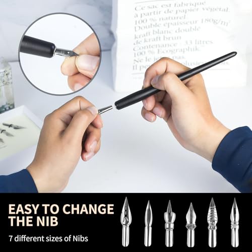 Dip Pen for Drawing with ink