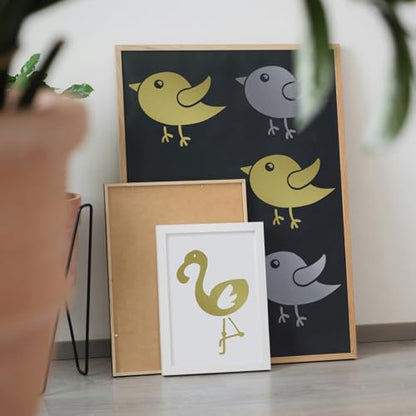 13inch x 15ft Smart Adhesive Permanent Vinyl Compatible with Cricut Explore and Maker Series Without Cutting Mats