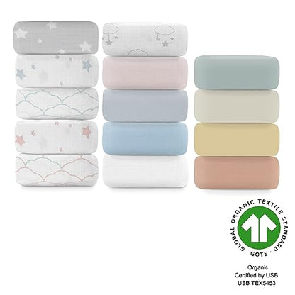 Fitted Crib Sheet 2 (2 Count)