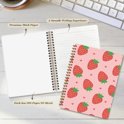 Strawberry Journal Notebooks