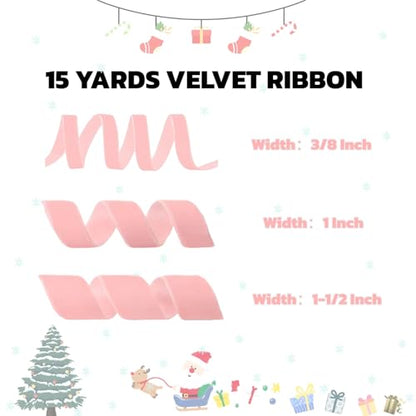 15 Yards Velvet Ribbon 3