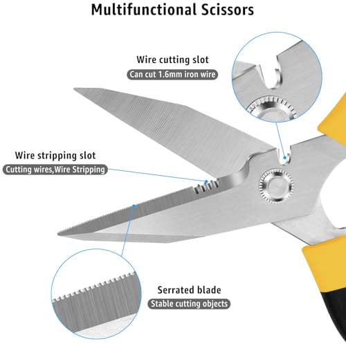 Utility Scissors All Purpose heavy duty 8