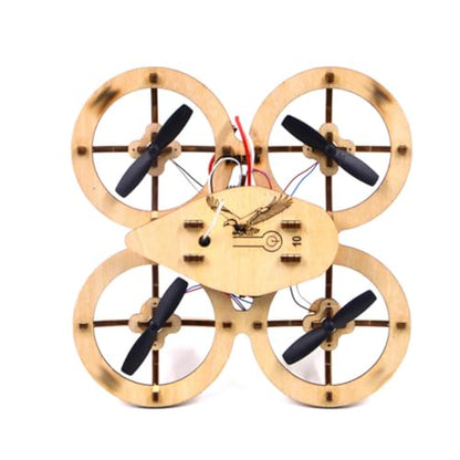 Wooden DIY Quadcopter Drone Kit