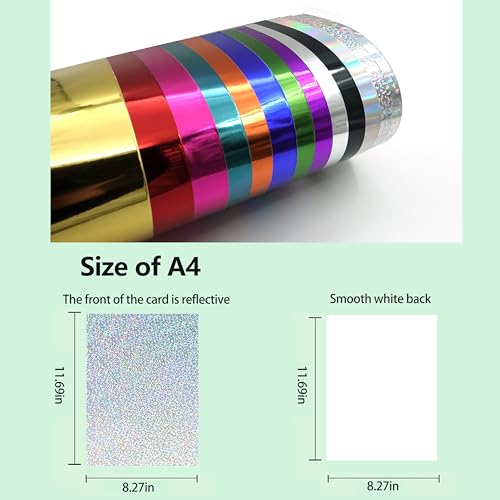 Metallic Cardstock Paper (15 Pack)