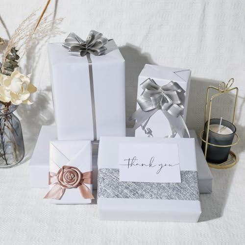 White Matte Wrapping Paper (46.58 Sq Ft)