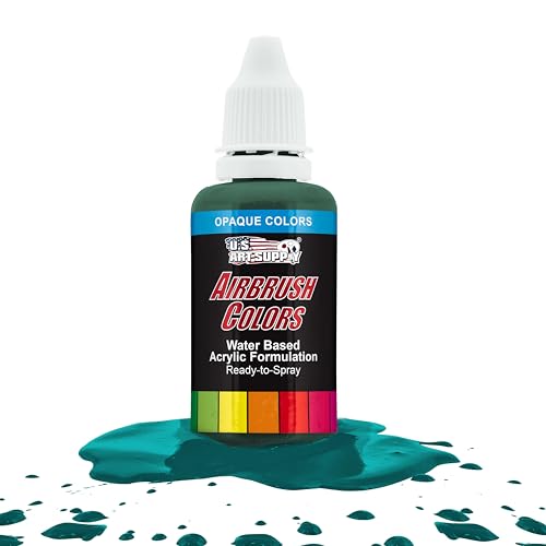 Opaque Phtalo Green Acrylic Airbrush Paint