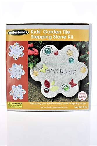 Kids Garden Tile Stepping Stone Kit