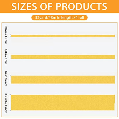 4 Rolls Fine Line Tape (624 Foot)