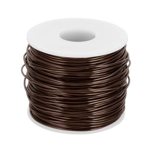 15 Gauge Anodized Aluminum Craft Wire Bendable Bonsai Training Wire 223 Feet 1.5mm for Sculpting Crafts Wreath Floral Beading Jewelry Making