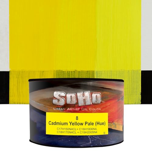 Oil Paint Cadmium Yellow Pale Hue (14.54 Fl Oz)