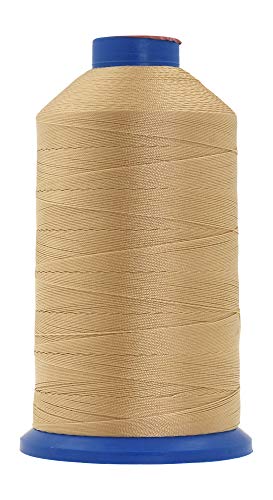 Size 207 630D T210 Tan Bonded Nylon Thread (3750 Foot)