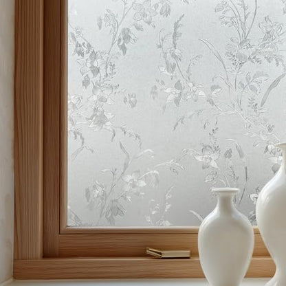 Window Privacy Film Decorative for Front Door