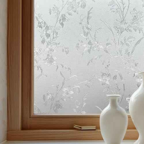 Window Privacy Film Decorative for Front Door