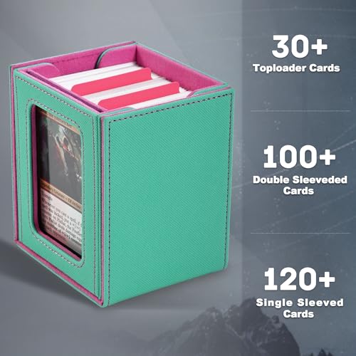 MTG Deck Box with Commander Window Display