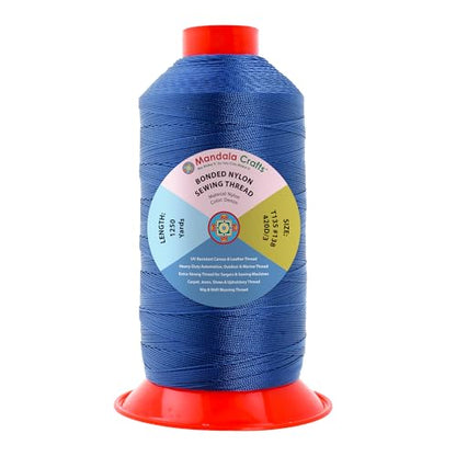 Size 138 420D T135 Denim Bonded Nylon Thread (3750 Foot)