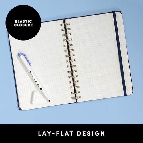 Graph Paper Spiral Notebook & Journal