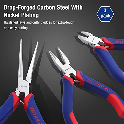 Mini Pliers Set (3 Count)