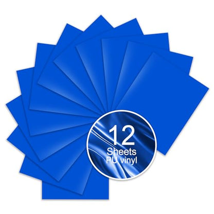 Blue PU Heat Transfer Vinyl