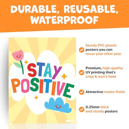 Motivational Posters for Classroom Decor (14 Count)