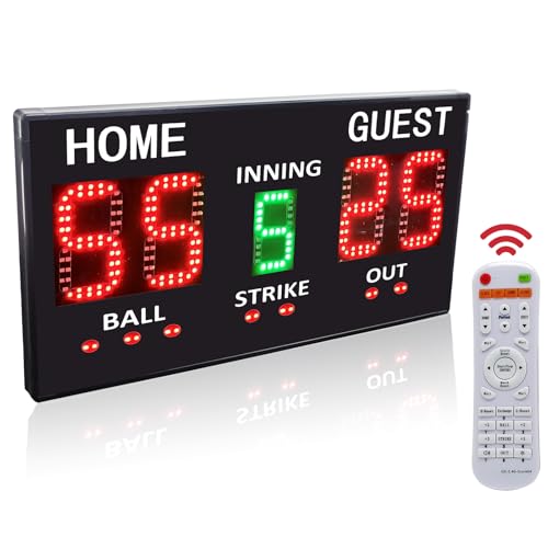 LED Baseball Softball Scoreboard for Fence