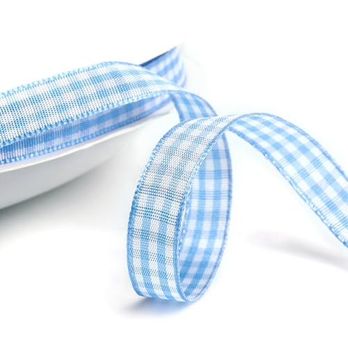 Classic Gingham Checkered Ribbon