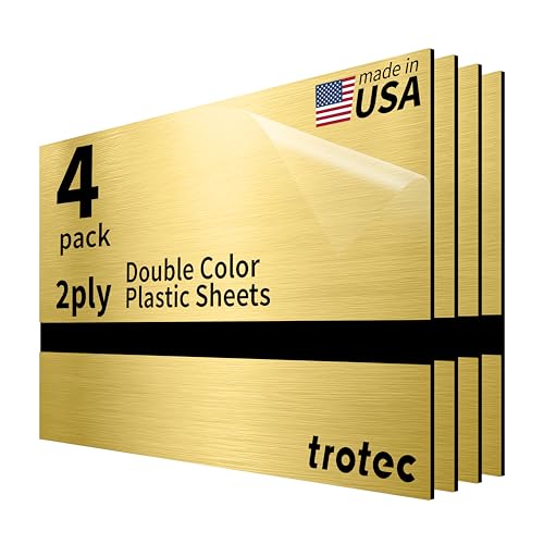 Metallic Looking Acrylic Sheet (4 Count)