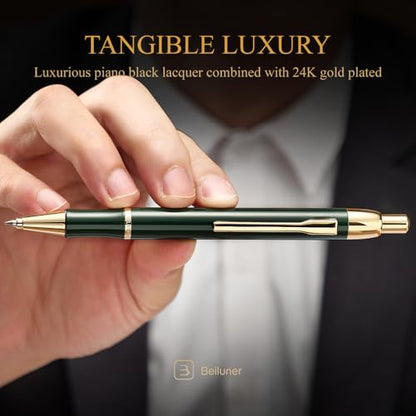 Luxury Gel Pen with 24K Gold Electroplating Finish
