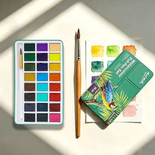 Watercolor Set Full Pan Signature in Tin (24 Count)
