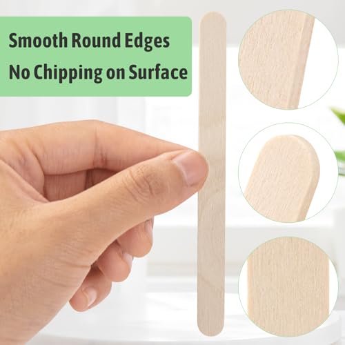 2000Pcs 4.5" Popsicle Sticks (2000 Count)