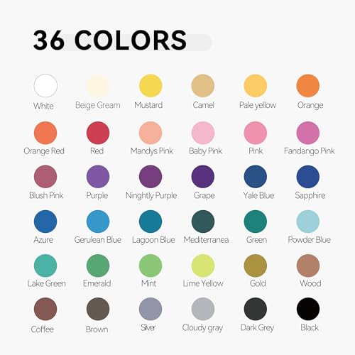 36 Colors Fine and Brush Dual (36 Count)