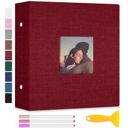 18 In Photo Album Self Adhesive with Picture Display Window