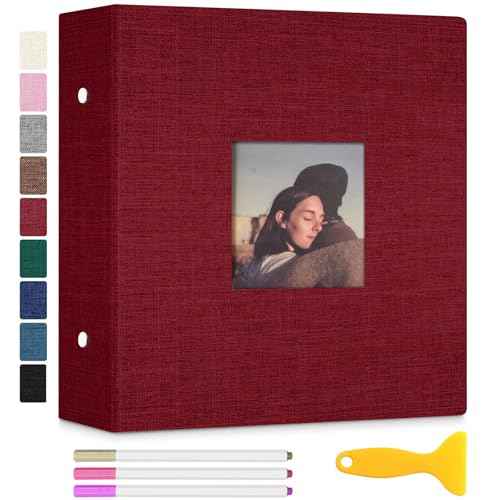 18 In Photo Album Self Adhesive with Picture Display Window
