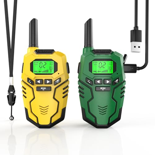 Walkie Talkies for Kids Rechargeable Long Range 2 Way Radios (2 Count)