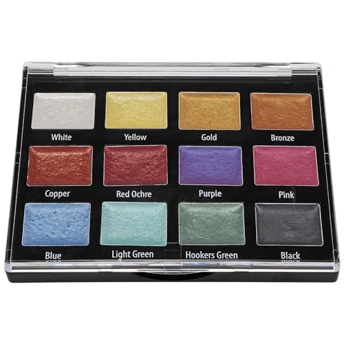 Metallic Watercolors Set w (4 Ounce)
