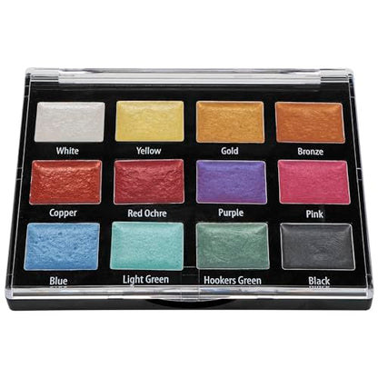 Metallic Watercolors Set w (4 Ounce)