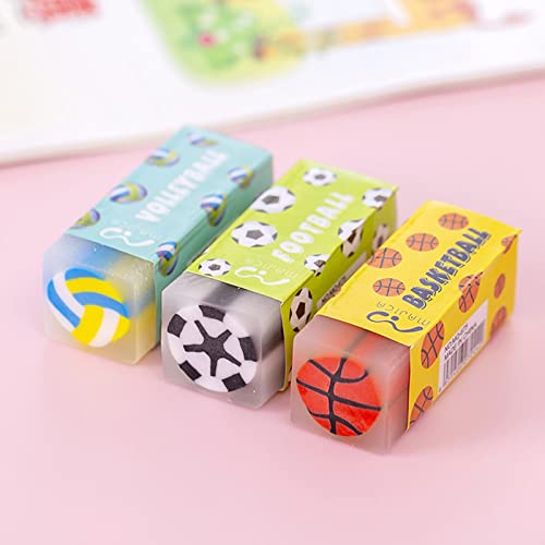 Cute Erasers for Kids Bulk 16 Pack Animal Food Fun Desk Pets Pencil Students School Supplies Prize Gifts Party Favors (16 个)