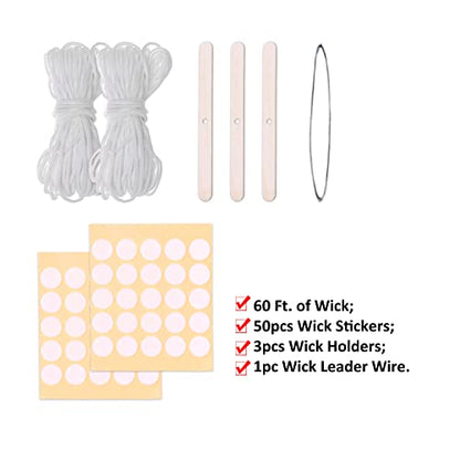 3PCS Pillar Candle Molds (3 Count)