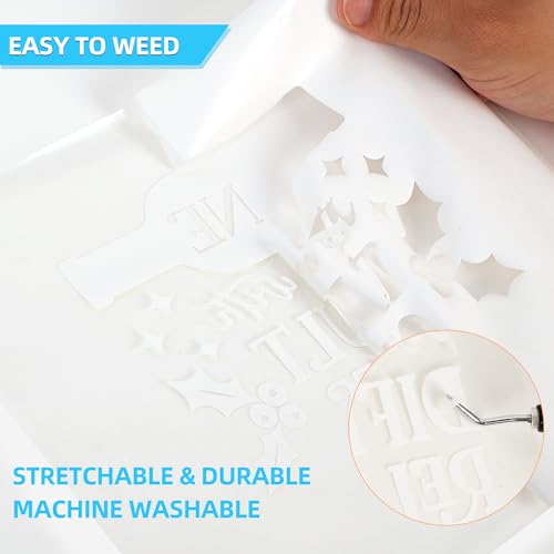 White HTV Heat Transfer Vinyl Rolls
